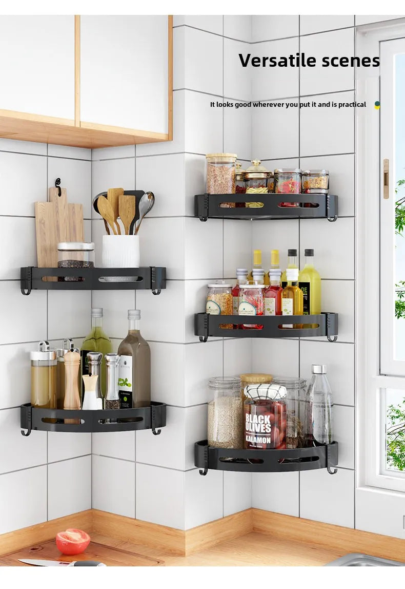 Alurabath™ Bathroom Organizer Wall Mounted